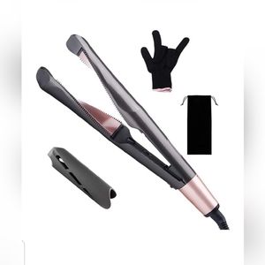 Lpinye Flat Iron Hair Straightener Twisted Panel
